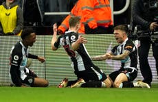 Kieran Trippier fires Newcastle out of drop zone as Toffees come unstuck