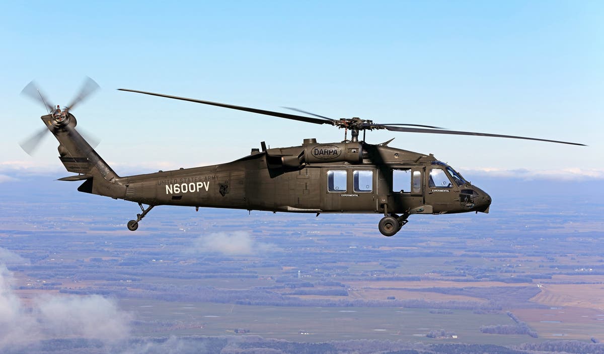 Fully autonomous Black Hawk helicopter has flown for the first time