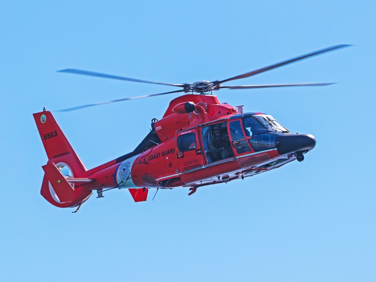 Coast Guard search for plane carrying eight people after crash
