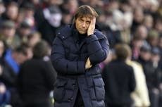 Antonio Conte complains Tottenham squad was ‘weakened’ by January business 