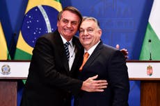 Hungary: Bolsonaro and Orban stress shared migration views