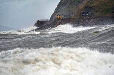UK braces for Storm Eunice with some people urged to stay indoors