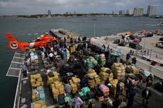 U.S. Coast Guard offloads $1 billion worth of narcotics