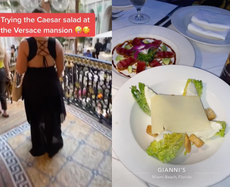 Would you pay $18 for this? Versace restaurant mocked for ‘embarrassing’ Caesar salad