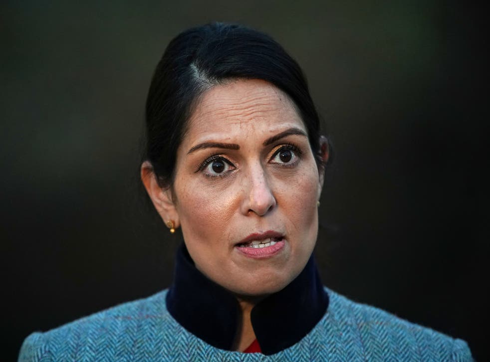 <p>Home secretary Priti Patel was allegedly a subject of the messages</p>