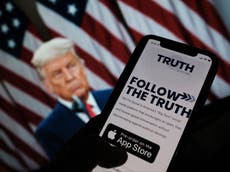 Donald Trump isn’t posting on TRUTH Social, the social media site he founded