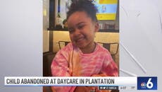 Mother finds two-year-old locked inside Florida daycare on her own