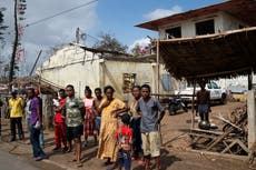 Roofs ripped off houses as another cyclone hits Madagascar