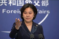 China says US creating 'fear and panic' over Ukraine