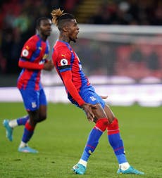 Patrick Vieira hails Wilfried Zaha’s best Palace performance since he took over