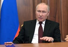 Putin declares war on Ukraine and warns foreign powers not to intervene