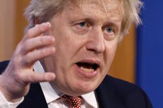 Boris Johnson vows to ‘hobble’ Russia with sanctions over Ukraine invasion