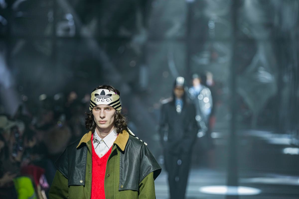 Gucci unveils Adidas collab during Milan Fashion Week