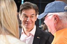 No notes, same logo: Dr. Oz's campaign is like his TV show