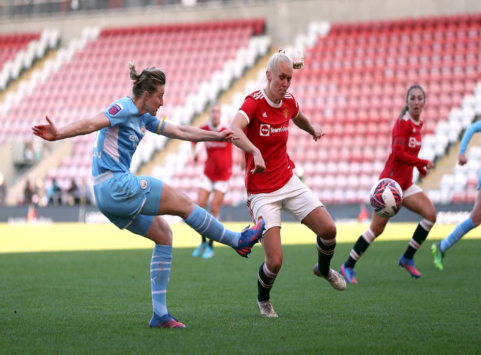 Ellen White punished a poor backpass to put City ahead (Bradley Collyer/PA)
