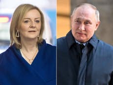 Russia blames Truss for Putin’s nuclear order – follow live