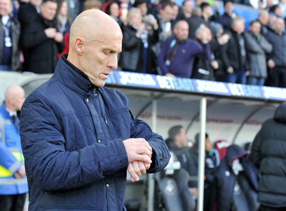 Time quickly ran out for Bob Bradley as Swansea manager (Simon Galloway/PA)
