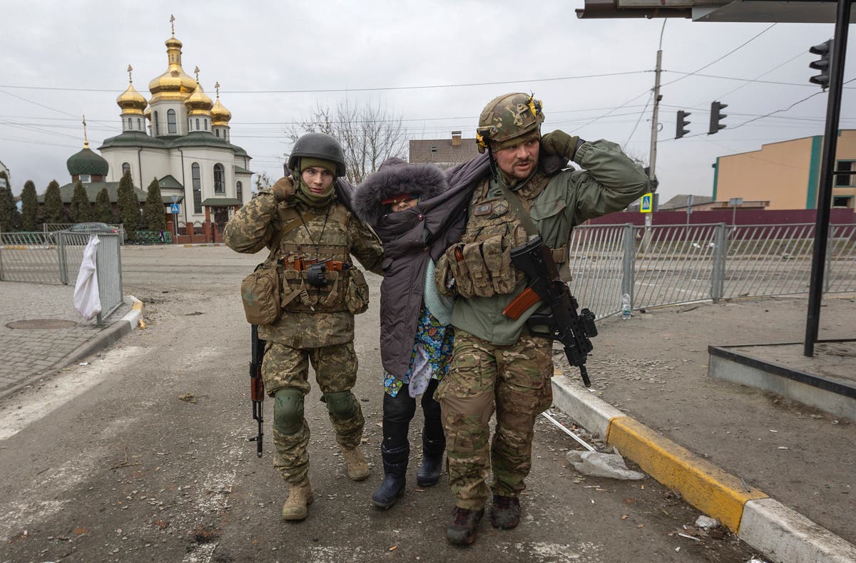 AP PHOTOS: Day 11, Death on Ukraine's bombarded streets