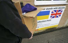 Ukraine aid appeal raises £100m in four days