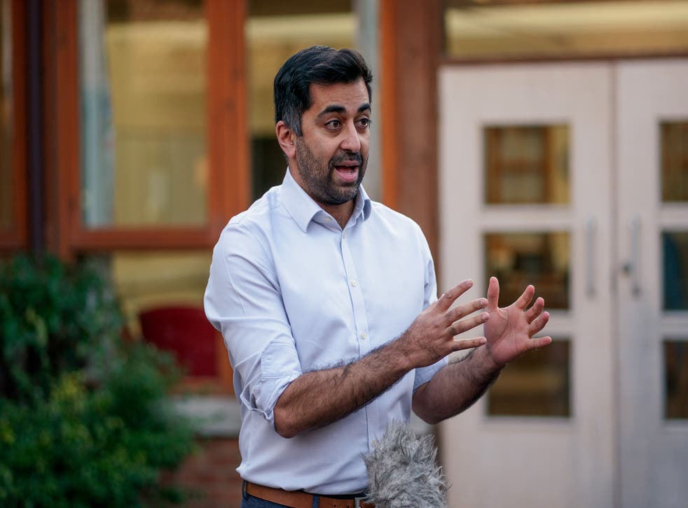 Health Secretary, Humza Yousaf was urged to tackle the ‘woeful’ waiting time figures. (Peter Summers/PA)