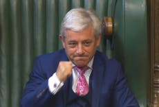 Bercow ‘administratively suspended’ from Labour in wake of bullying report