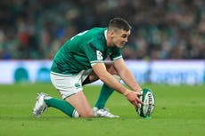 Ireland’s Johnny Sexton wants to ‘attack’ last 18 months of playing career