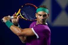 Rafa Nadal the ‘favourite’ and Osaka faces blockbuster opening at Indian Wells