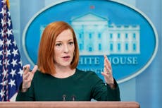 Psaki mocks Russia for sanctioning President Biden’s father, ‘may he rest in peace’