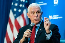 Pence meets far-right Israelis on West Bank holy site tour