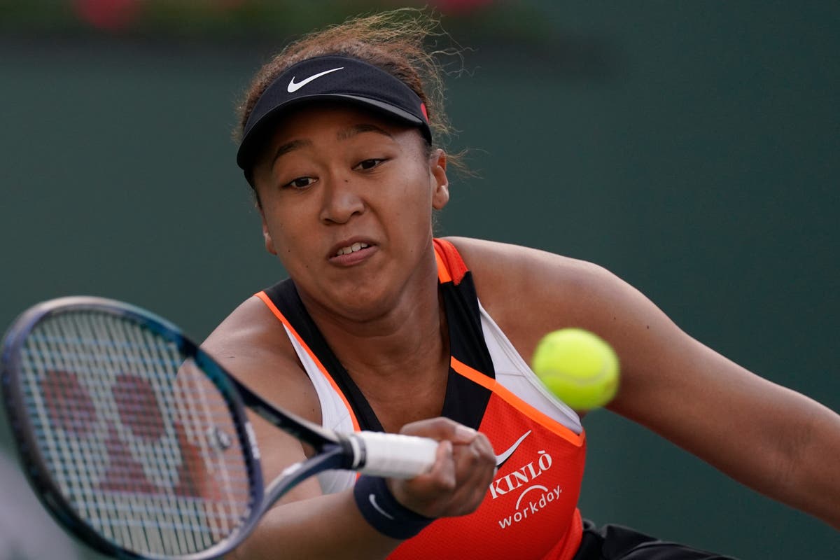 Naomi Osaka fights ‘crazy’ strong winds at BNP Paribas to defeat Sloane Stephens