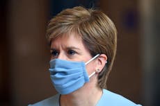 Sturgeon urges Scots to take ‘sensible precautions’ as Covid cases rise