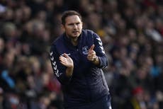 Frank Lampard ‘very optimistic’ Everton can avoid Premier League relegation