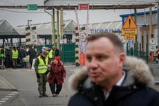 Rest of Europe must open borders to Ukrainian refugees, says Polish president