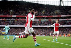 Arsenal manager Mikel Arteta hails improving Thomas Partey after beating Leicester 