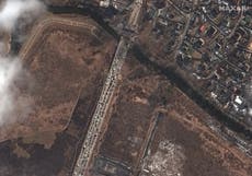 Ukrainian military thwarts attempt by Russia to cross Irpin river on pontoon bridge, shows satellite image