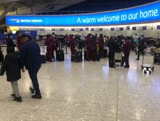 Heathrow airport scraps mask mandate – with BA and Virgin Atlantic to follow