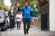 Shot 9 times at New Zealand mosque, survivor walks for peace