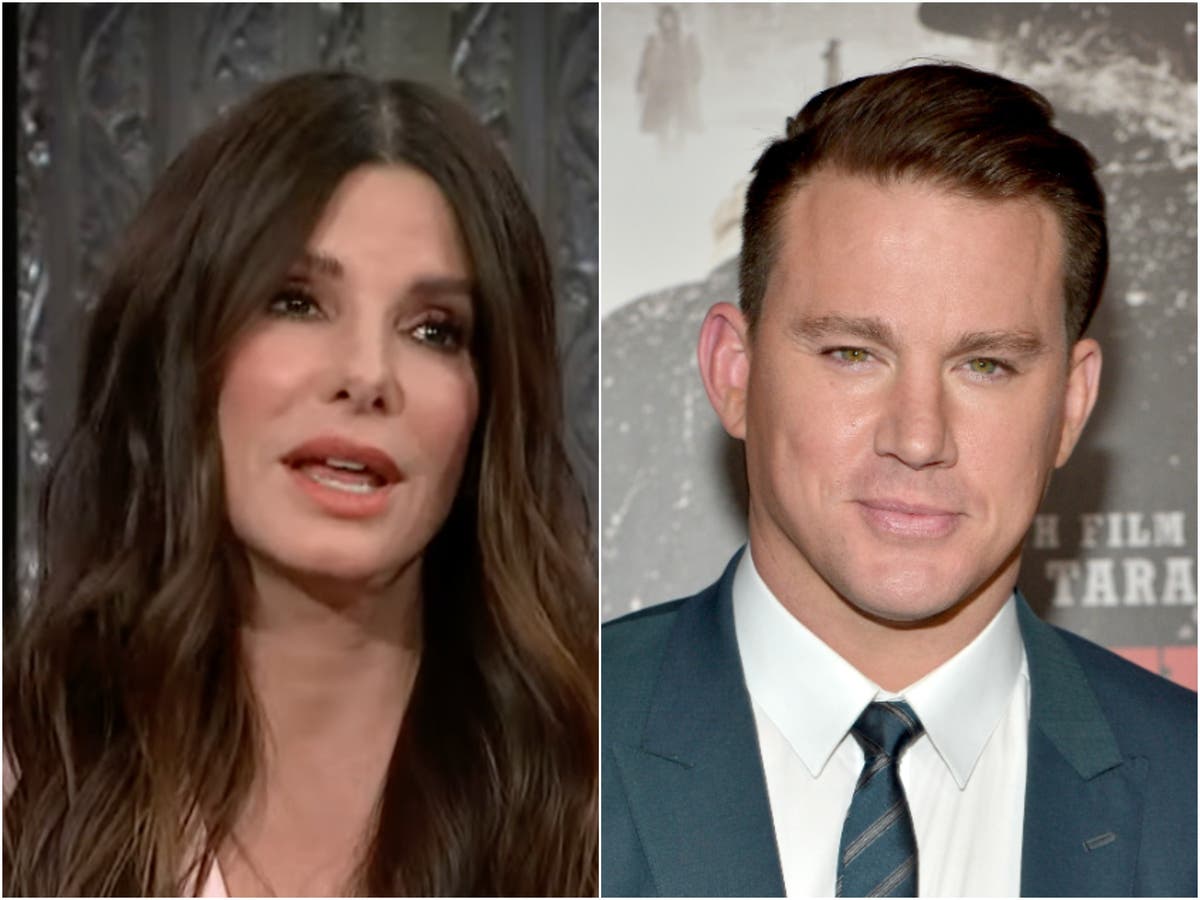 Sandra Bullock shares technique for acting ‘face to face’ with naked Channing Tatum