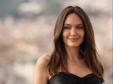 Angelina Jolie spotted getting coffee in Ukrainian city of Lviv