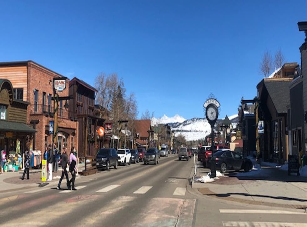 <p>Downtown Frisco, in Colorado’s Summit County, has lost residents and workers because of soaring house prices</p>