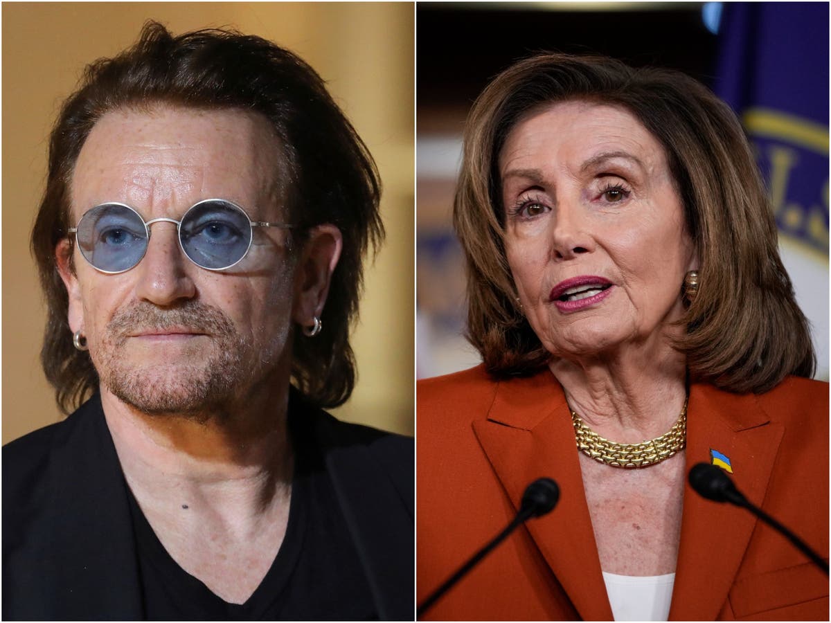 Read Bono’s ridiculed poem about Ukraine shared by Nancy Pelosi at the White House 