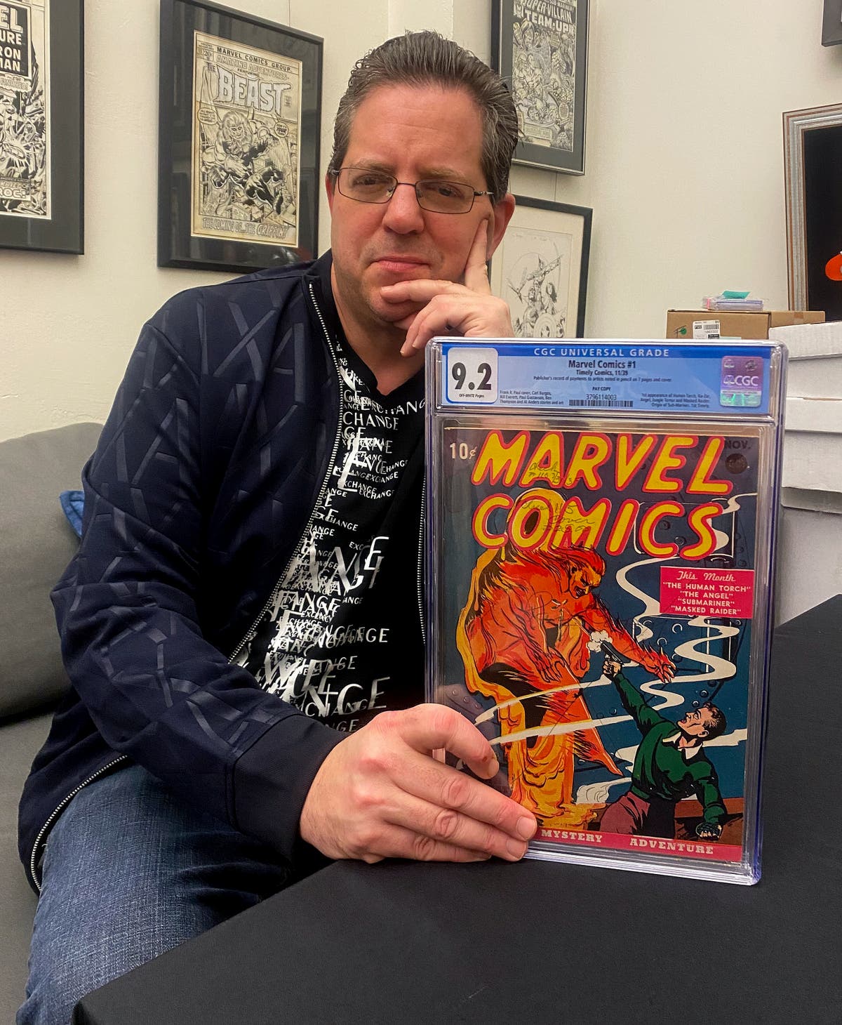 Super-valued: Special copy of Marvel Comics #1 fetches $2.4M
