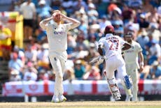 Kraigg Brathwaite and Jermaine Blackwood centuries frustrate England in second Test