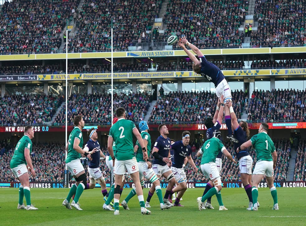 Scotland ended their campaign with defeat in Ireland (Brian Lawless/PA)