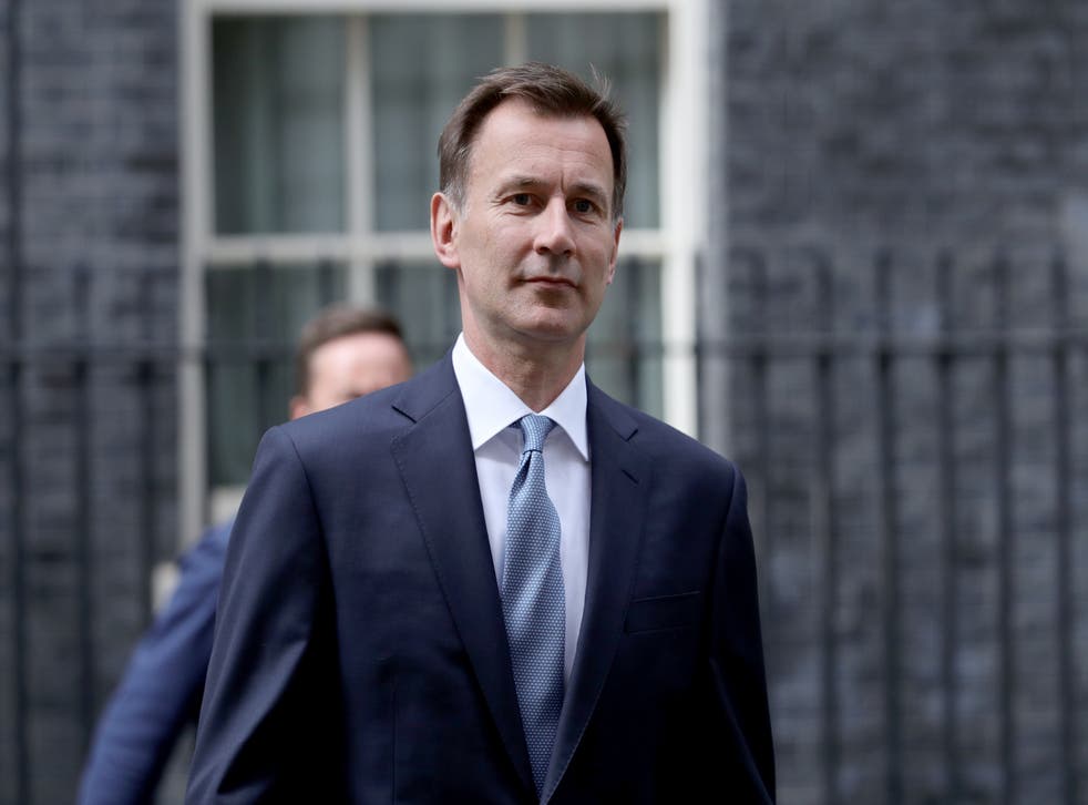 <p>Jeremy Hunt is against a leadership contest taking place while the war in Ukraine continues </p>
