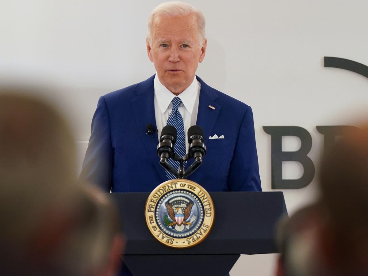 Biden news - live: New world order comments fuel conspiracy theorists