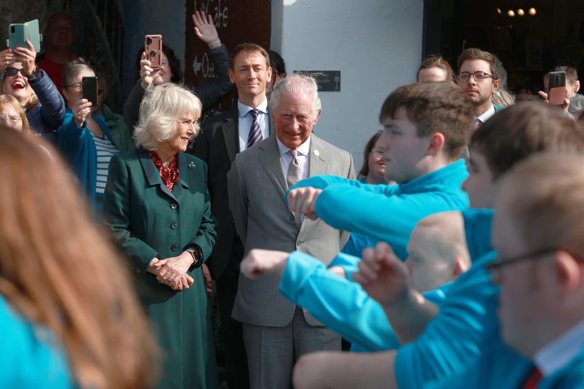 Charles and Camilla enjoy musical spectacular by Co Tyrone superstars