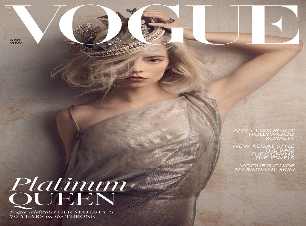Anya Taylor-Joy British Vogue April 2022 (Craig McDean/British Vogue/PA)