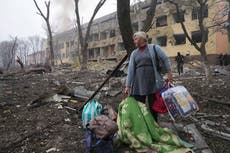 Ukraine claims Russia has seized ‘6,000 Mariupol residents and forced them into camps as hostages’