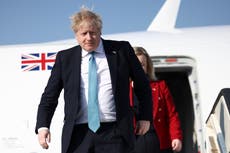 Kremlin calls Johnson ‘most active anti-Russian’ as PM tightens vice on Putin